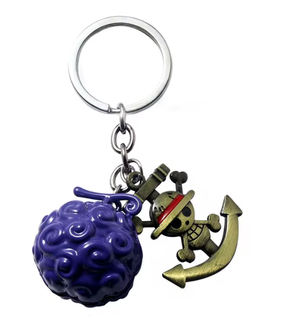 Devil Fruit Keychain detail view