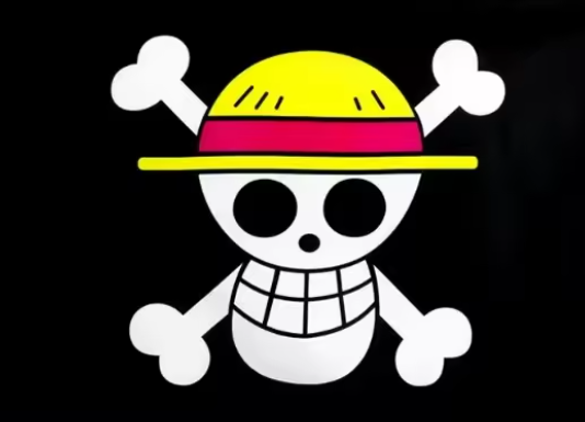 Straw Hat Pirate Flag detail view